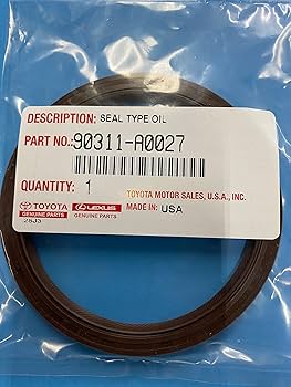 Amazon.com: Genuine Toyota Parts - Seal, Type T Oil (90311